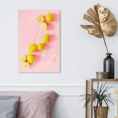 Wynwood Studio Food and Cuisine Wall Art Canvas Prints 'Пинк лимони' овошје домашен декор, 16 x 24