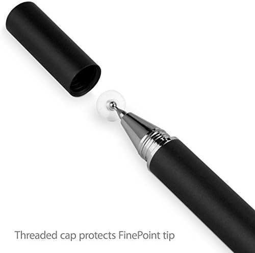 Пенкало за пенкало во Boxwave Compatible со Atoto S8 Standard Gen 2 - FineTouch капацитивен стилус, супер прецизно пенкало за стилот за Atoto