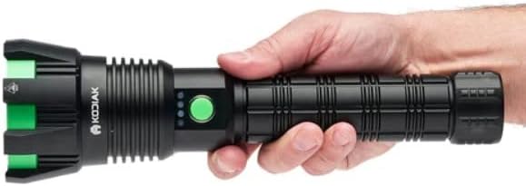 Litezall Kodiak Kolossus 15000 Lumen Tactical Flashlight што може да се надополнува