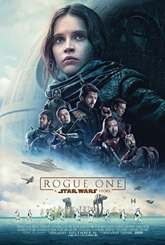 Rogue One: A Star Wars Story 13 X19 D/S Оригинален промо филм за промо филм ретка