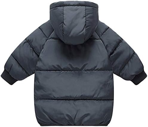 Зимски палта од ланбаози со качулка лесен пафер палто топла поставена јакна за девојчиња за девојчиња за девојчиња