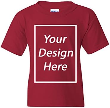 Додадете ваш сопствен дизајн на текст, персонализиран персонализиран младински деца маица со маица