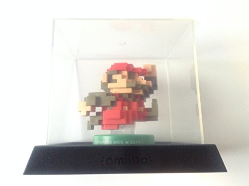 8-битен класичен Марио Амибо во случај на приказ на Nintendo Amiibo