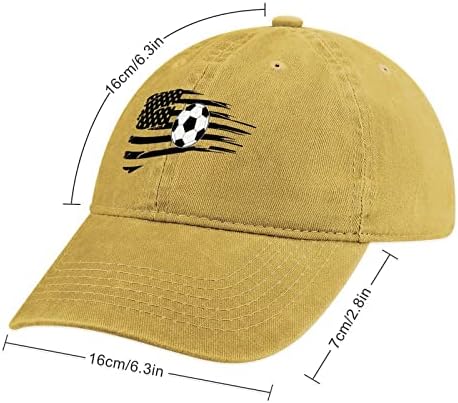 Фудбал во САД знаме Бејзбол капа Мажи и жени Камион Хет прилагодлива тато капа УВ заштита
