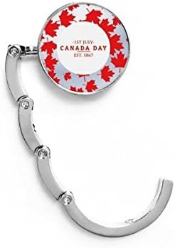 Ден на Канада 4 -ти јули ЕСТ 1867 година Маленица за лисја на јавор, кука за декоративно затворач за продолжување на преклопната закачалка