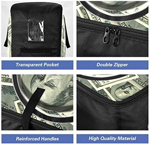 Н / А Торба За Складирање Облека Под Креветот За Јорган-Голем Капацитет Смешна Торба За Организатори На Банкноти Од Сто Долари