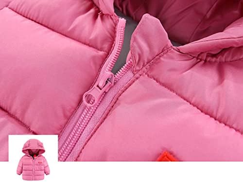 Детско деца бебешки момчиња девојки зимска топла јакна за надворешна облека од надворешна облека мечки уши палта со качулка во надворешна