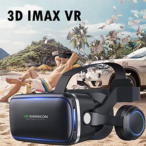 VR Слушалки, 3d Очила За ГЛЕДАЊЕ ЗА 3D Аудио &засилувач; Видео, Филм &засилувач; Игра Дисплеј МОБИЛЕН Телефон VR Слушалки Со Слушалки