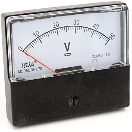 Baomain Voltmeter DH-670 DC 0-50V аналоген волт-панел мерач класа 2.0