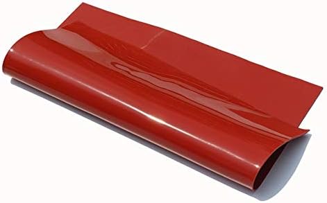 1 парчиња силиконски гумен лист со големина 50x50cm, дебелина 1/1,5/2/3/4/5 мм црвена или црна боја гума гума запечатување запечатување
