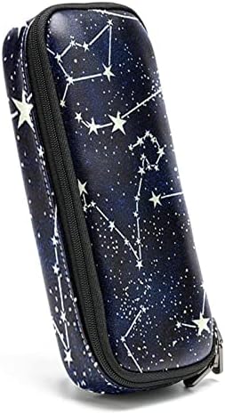 Тбуобт Торба За Шминка Патување Козметичка Торба Торбичка Чанта Чанта Со Патент, Цртан Филм Соѕвездие Галакси