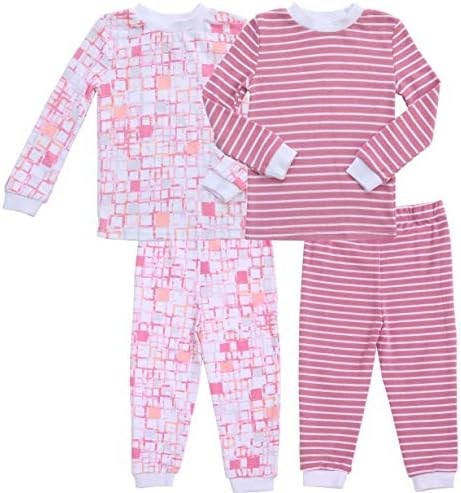 Девојче за пижами од Ашер и Оливија, ПЈС, дете, постави облека за спиење