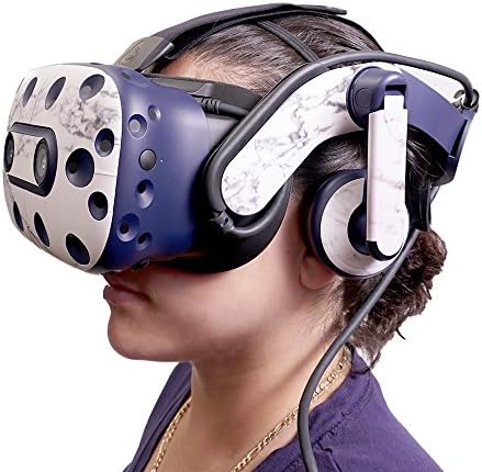 Mothyskins Кожата Компатибилен СО HTC Vive Pro VR Слушалки-Сопнување | Заштитни, Издржливи И Уникатни Винил Налепници Обвивка Капак | Лесен