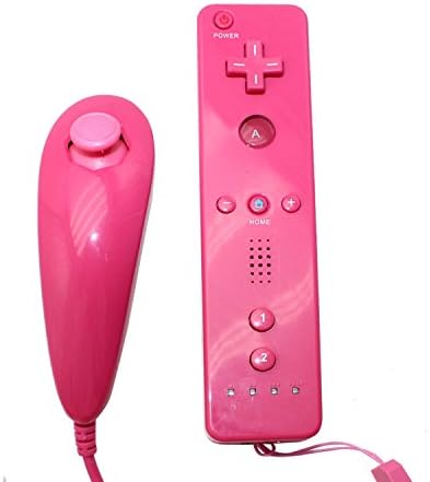 Контролер на Roprico Wii далечински и Nunchuck со силиконски случај и каиш за Nintendo wii wii u wii mini