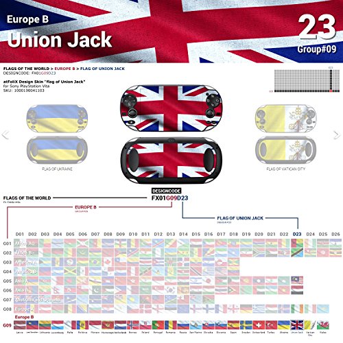 Sony PlayStation Vita Design Skin Flag of Union Jackек Налепница за декорации за PlayStation Vita