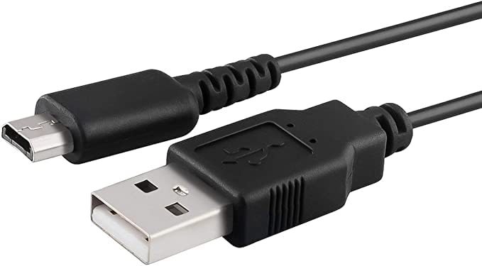 Childmory 2m/6,5ft полнач кабел USB кабел за кабел за кабел за олово за конзола DS Lite NDSL