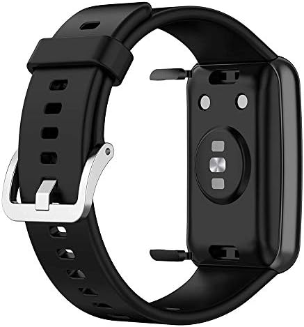 Бенд компатибилен за Huawei Watch Fit SmartWatch, мека силиконска спортска замена за заменски каиш за Huawei Watch Fit Fit
