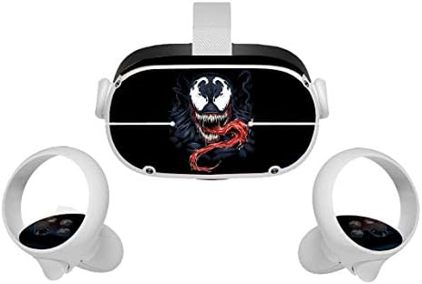 Black Spider Movie Oculus Quest 2 Skin VR 2 Skins слушалки и контролори налепници заштитни додатоци за декларации