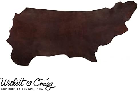 Традиционални кожни панели на Wicket & Craig, чоколадо, повеќе големини и тегови