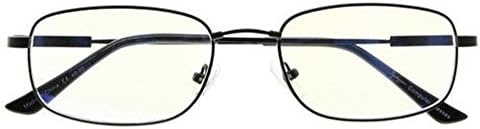 Компјутерски Очила Мажи Виткање Титаниум Читање Очила Сина Светлина Филтер