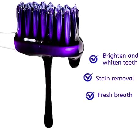 Виолетова Паста За заби за белење на заби, Виолетова Паста За Заби, Белење На Виолетови Заби, Отстранување На Дамки Од Заби, Засилувач