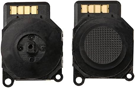 2 парчиња/лот 251711mm црно 3D копче аналогно џојстик стап за контрола на капа за Sony PSP 2000