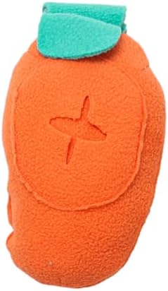 ФОСА Морков Кадифен Куче Писклив Играчка, Пополнете За Морков Лепенка Шмркање Мат, Големина Големи