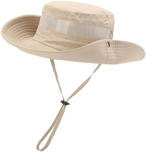 Сонцето на Росдккур за мажи широки капачиња за жени, женски плажа риболов на отворено лето сафари буни капа upf 50+ заштита од сонце
