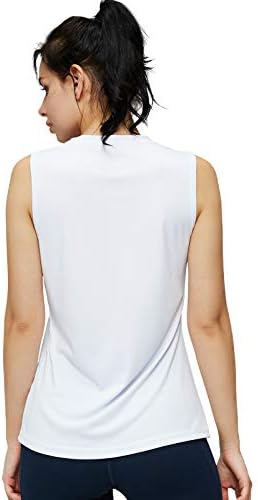 Mierенски женски кошули без ракави на ракави upf 50 Сонце заштита на теретана за теретана Врв суво вклопување тениски мускулен мета