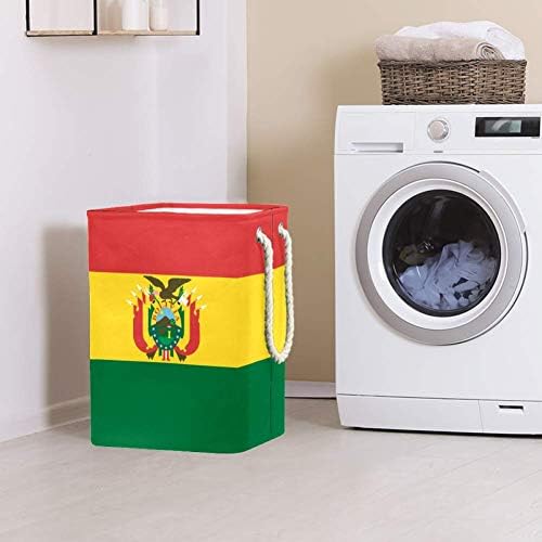 Unicey знаме на Боливија големо зачувување на алиштата за складирање на корпи за преклопување на расадници и детска соба