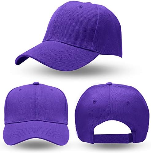 6 парчиња унисекс бејзбол капа Класичен бејзбол капа прилагодлива бејзбол капа за водење вежби на отворено активности
