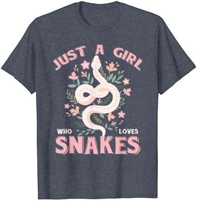 Само девојка која сака маица со змии
