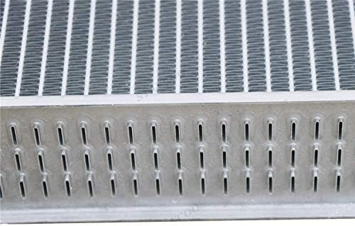 Основен Алуминиумски Радијатор со 3 Редови +2х12 Фанови со Покровот за 1967-72 ГМЦ Шевролет Блејзер, Ц / К Серија Пикап Ц10 Ц20 Ц30