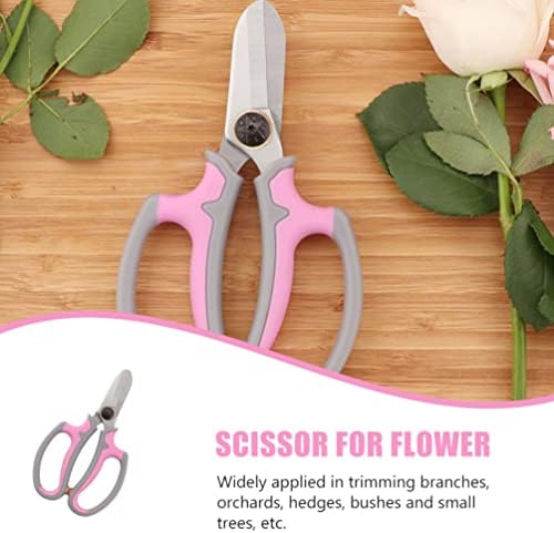 Хемотонски алатки не'рѓосувачки челик цветни ножици цветни ножици со цвеќиња за цвеќиња за уредување цвеќиња за градење на растителни