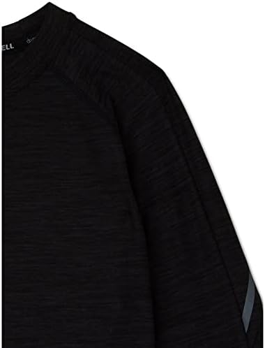 Момци Dri-Fit Влага влага со долги ракави маица јадро на врвот, големини 6-18