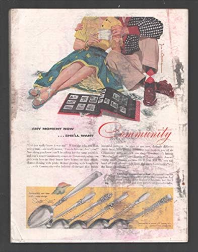 Американско Списание 11/1954-насловна уметност Од Гордон Џонсон-Били Греам-пулпа фикција-класичен автомобил реклами-Г/ВГ