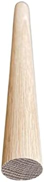 шипки од кора и линдски дабови шипки дрвени стапчиња дрвени шипки на даул - недовршени стапчиња од дрвени предмети - 3/4 '' од 12 ''