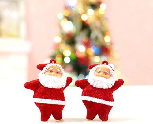 Орнаменти Снешко Подарок 12 парчиња Украси Божиќ Кукла Висат Дедо Мраз Дома Декор