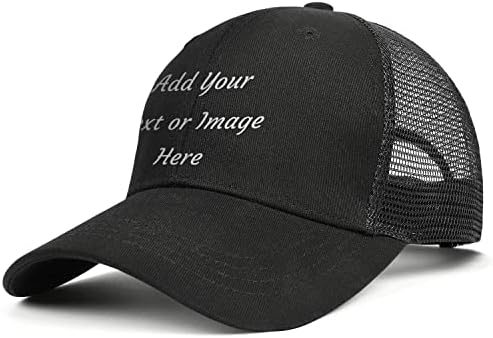 Обични капи дизајнираат свои, сопствени капаци за корпи за камиони за мажи и жени, персонализирани капачиња за бејзбол капа, тато капа