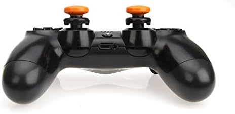 Основи на PlayStation 4/5 контролор палецот - 2 -пакет, портокал
