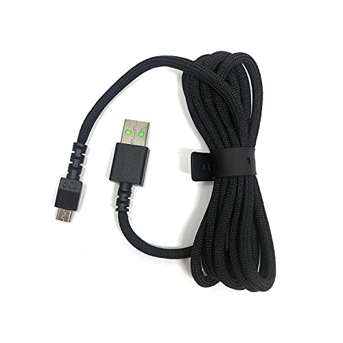 USB Кабел За Полнење Кабел Замена За Naga Pro 20000 DPI/DeathAdder V2 pro/Basilisk/Viper Крајната Безжични Игри Глувчето