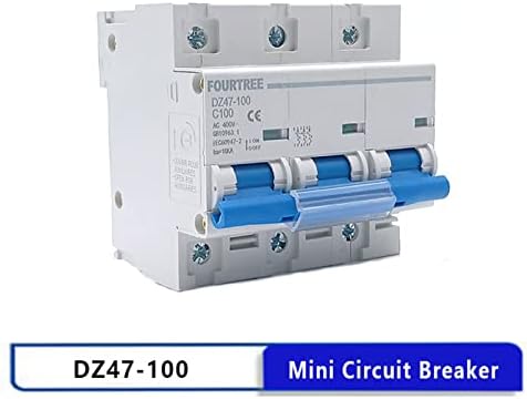 Breaker CRFYJ Mini Circuit DZ47 63A 80A 100A 125A MCB 10Ka Висок капацитет за кршење Минијатурен воздух прекинувач за воздух 1p 2p 3p 4p ласерско печатење