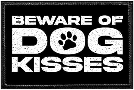 Пазете се од бакнежи за кучиња | Кука и јамка прицврстете за капи, фармерки, елек, палто | 2x3 во | со влечење лепенка
