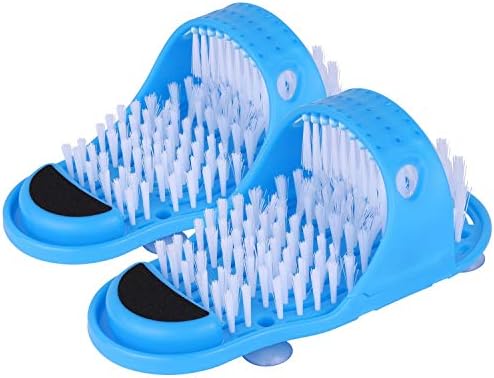 TBESTMAX туш стапала чистач за чистач за миење садови за масажа на подни бањи, влечки за ексфолијација на чистење