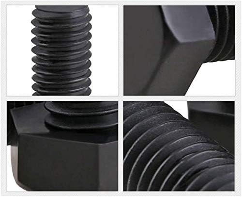 Завртки M6*8/10/12 60 mm Црна најлон хексагонална завртка, пластична изолирана завртка, шестоаголни завртки за асортиман на пластични