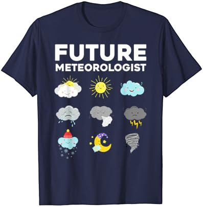 Кул иден метеоролог за мажи жени прогнозирајќи маица