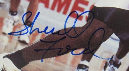 Шерел Форд потпиша автограм за автограм од 1995 година Дебитанти 8x10 Кошаркарска картичка W - Автограмирана НБА фотографии