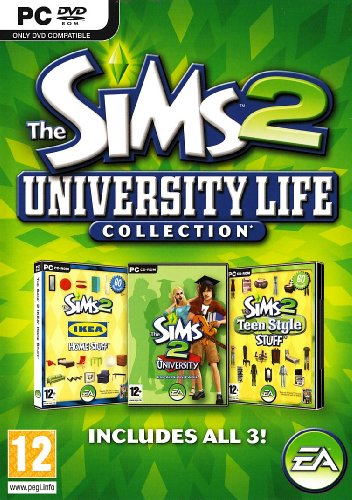 Колекцијата на универзитетскиот живот Симс 2 - компјутер