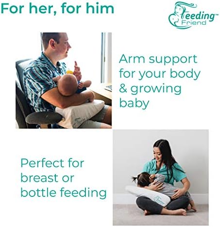Хранење пријател - само надувување за бебиња за бебиња за доење и хранење со шишиња - Поддршка за рака за која било позиција