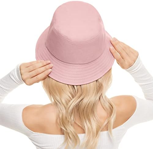 Durio цврста боја корпа капа unisex upf50+ памук сонце Проценка корпи капи за мажи жени плажа сонце капа за жени тинејџери